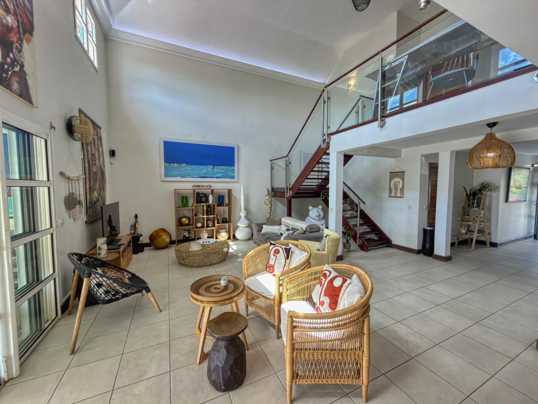 21.Location villa 4 chambres piscine saint françois guadeloupe - Vue mer